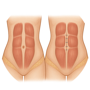 tratamento de distase de reto abdominal são paulo dra andrea pecci proctologista